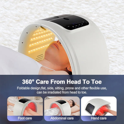 7 Colors LED Photon Machine with Nano Spray – Skin Rejuvenation & Moisturizing for Face & Body