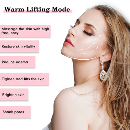 EMS Microcurrent Lifting & LED Facial Device – Anti Aging, Wrinkle Remover & Skin Rejuvenation