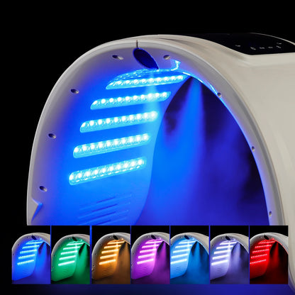 7 Colors LED Photon Machine with Nano Spray – Skin Rejuvenation & Moisturizing for Face & Body