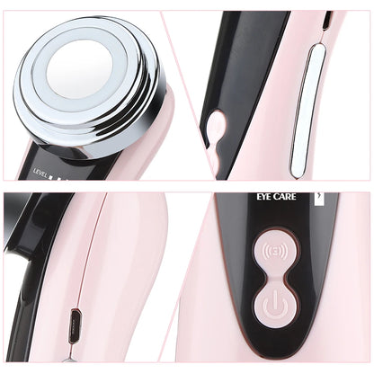 EMS Microcurrent Lifting & LED Facial Device – Anti Aging, Wrinkle Remover & Skin Rejuvenation