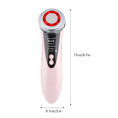 EMS Microcurrent Lifting & LED Facial Device – Anti Aging, Wrinkle Remover & Skin Rejuvenation