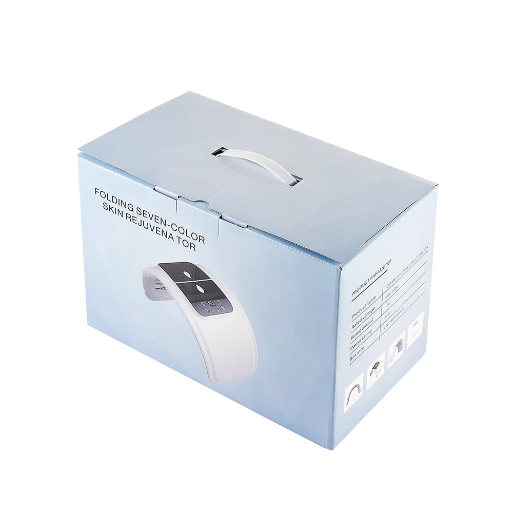 7 Colors LED Photon Machine with Nano Spray – Skin Rejuvenation & Moisturizing for Face & Body