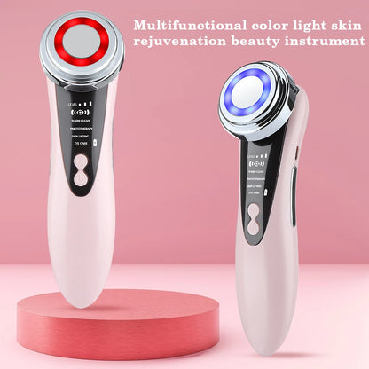 EMS Microcurrent Lifting & LED Facial Device – Anti Aging, Wrinkle Remover & Skin Rejuvenation
