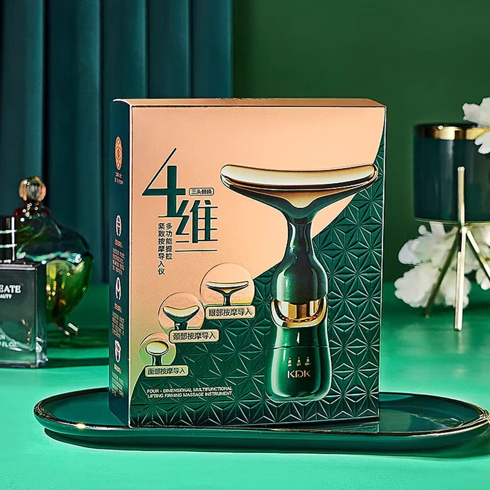 Face Lifting Beauty Device – Microcurrent & Vibration Massage for Anti‑Aging Skin Care